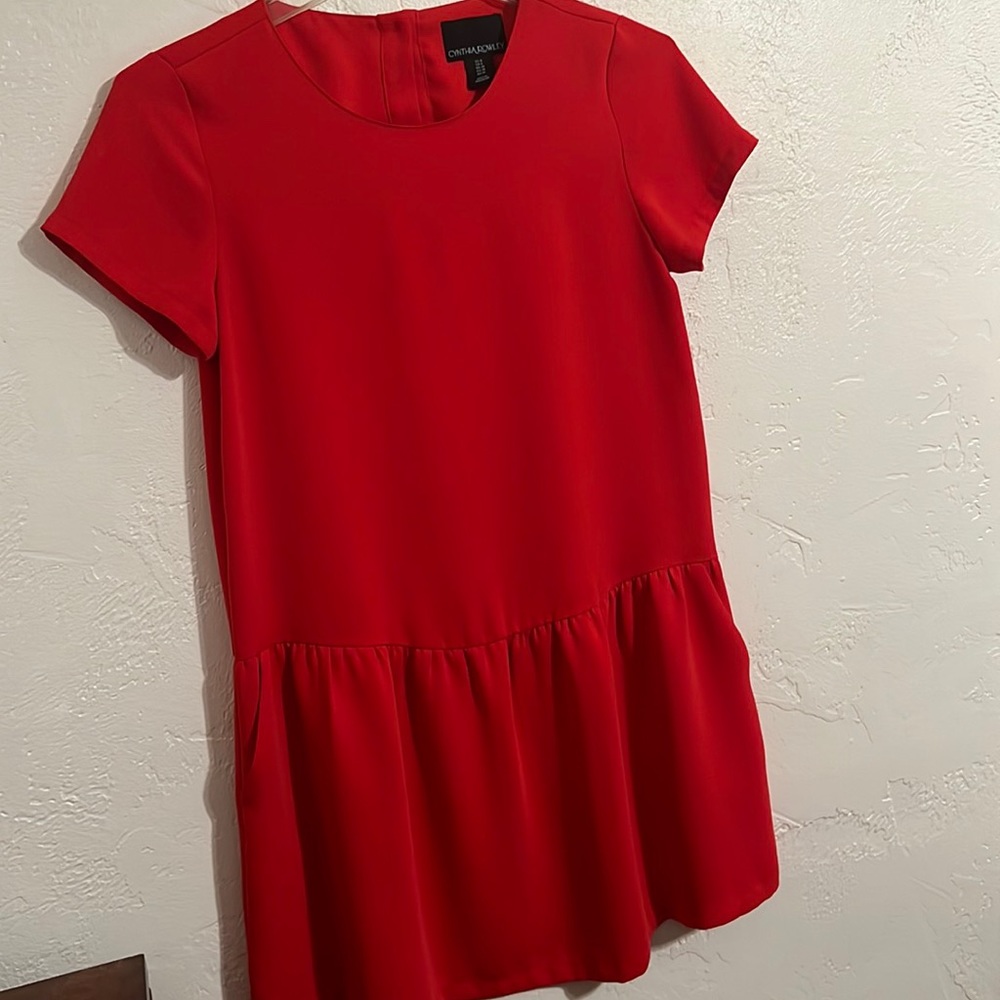 Cynthia Rowley Red Dress
